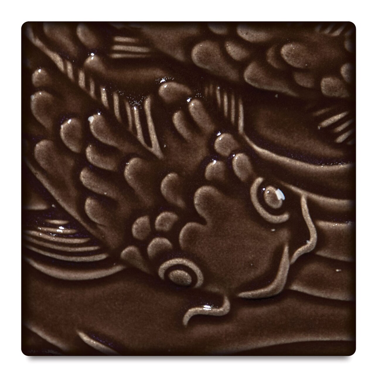 Amaco Liquid Gloss Glaze - Pint, Chocolate Brown, Translucent